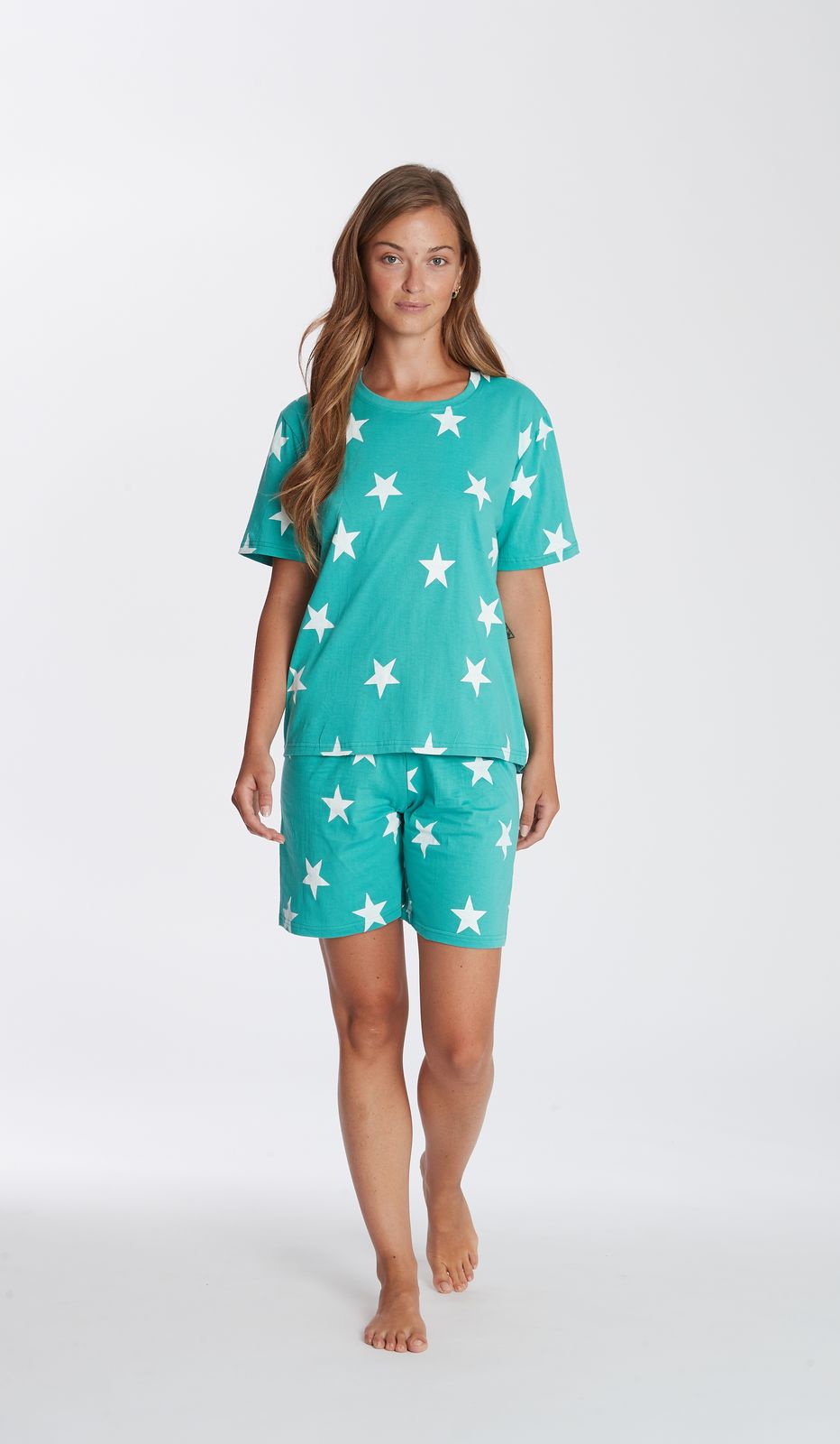 PIGIAMA GIROCOLLO MM -COMFORT STARS GREEN