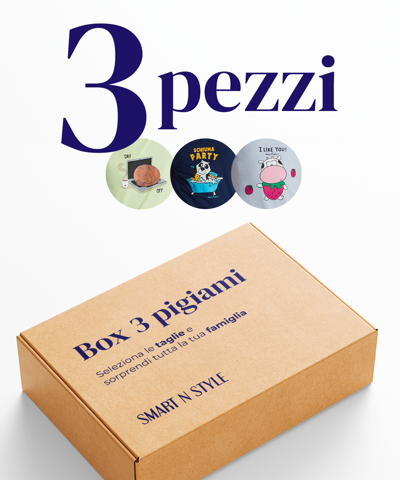 Box 3 Pigiami Autunno Inverno